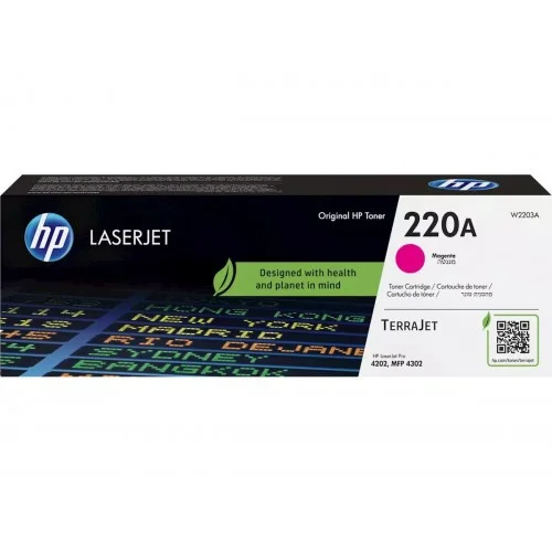 Toner HP W2203A purpurový 1800 stran LaserJet 220A