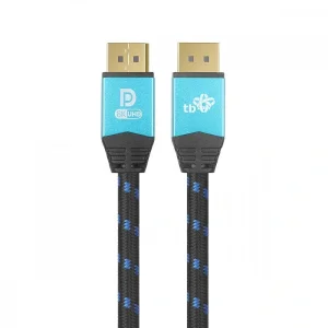 TB oplétaný kabel DisplayPort 2.1, 2m - obrázek 3