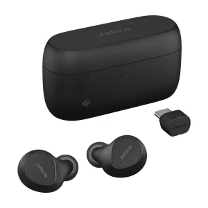 Jabra Evolve2 Buds/Stereo/ANC/USB-C/BT/Bezdrát/MS/Černá - obrázek 2