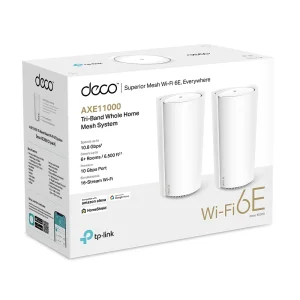 TP-Link Deco XE200 AXE11000 Mesh Wi-Fi sada 2ks - obrázek 3