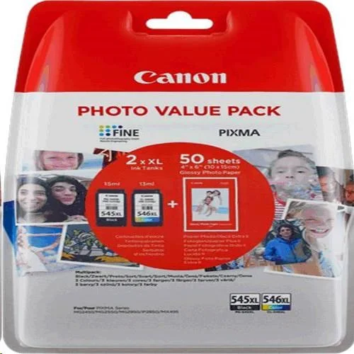 Inkoustová náplň Canon PG-545XL/CL-546XL foto sada
