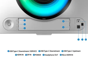 Samsung Odyssey OLED G9 49" 5120x1440 240Hz 0.03ms Silver - obrázek 6