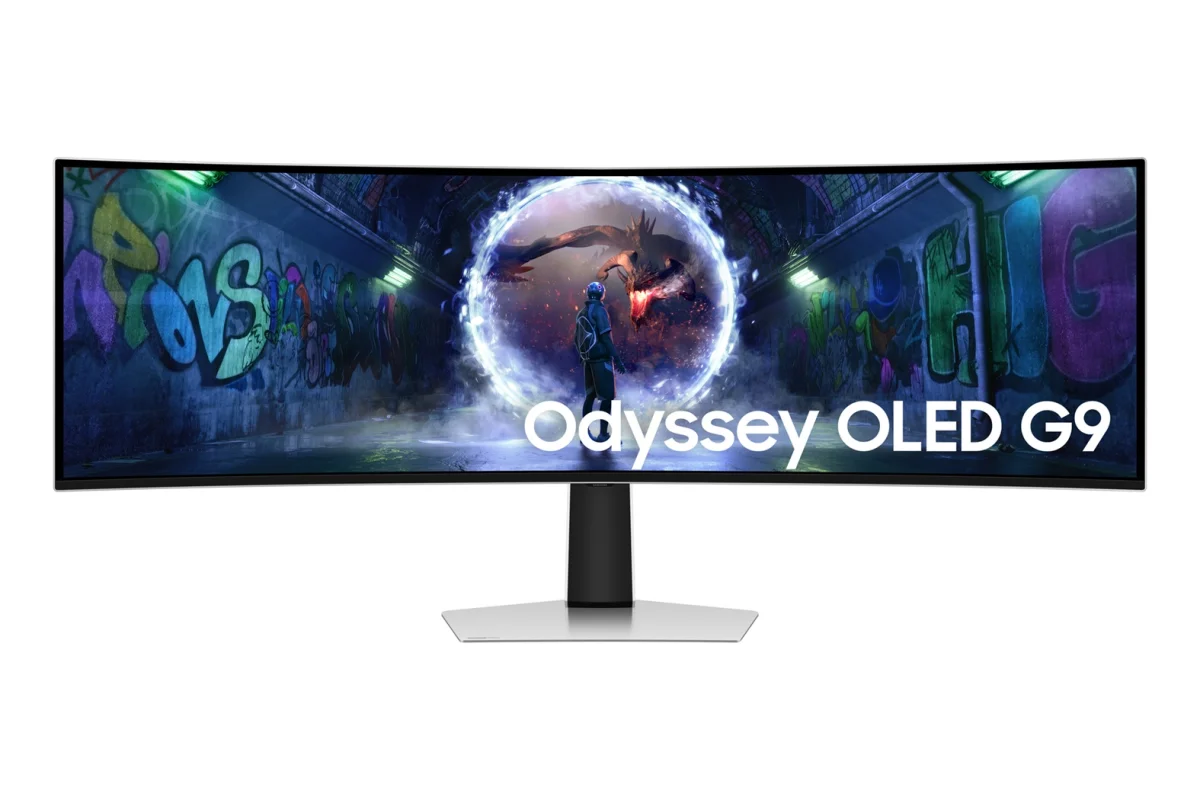 Samsung Odyssey OLED G9 49" 5120x1440 240Hz 0.03ms Silver