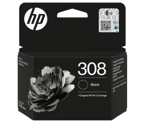 Inkoustová náplň HP 308 černá 7FP21UE