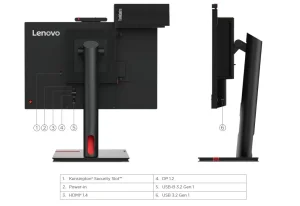 Lenovo ThinkCentre Tiny-In-One 22 Gen 5 21,5" IPS FHD 60Hz 6ms - obrázek 2