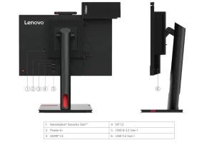 Lenovo ThinkCentre Tiny-In-One 24 Gen 5 23,8" IPS FHD 60Hz 6ms - obrázek 2