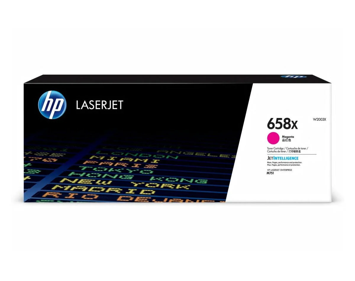 Toner HP 658X purpurový 28000 stran originální