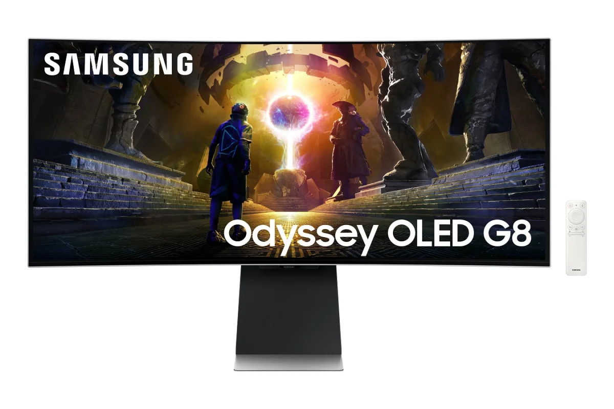 Samsung Odyssey OLED G8 G855D 34" 3440x1440 175Hz 0,03ms Silver