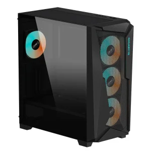 GIGABYTE C301 GLASS/Midi Tower/Transpar./Černá - obrázek 8