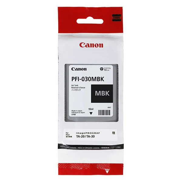 Inkoustová náplň Canon PFI-030 matná černá 55 ml