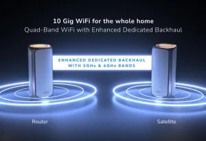 NETGEAR Orbi9 WiFi 7 mesh systém 3ks s ARMOR 1rok - obrázek 3