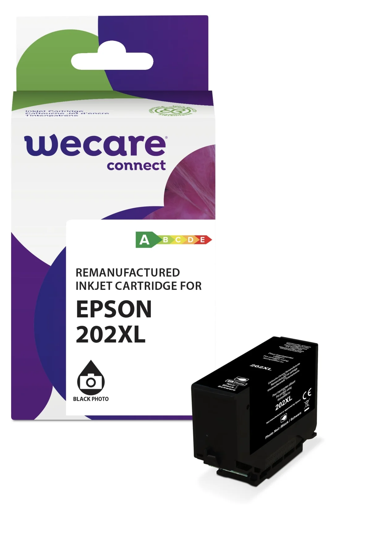 Inkoustová náplň EPSON C13T02H140 foto černá 12 ml (ARMOR)