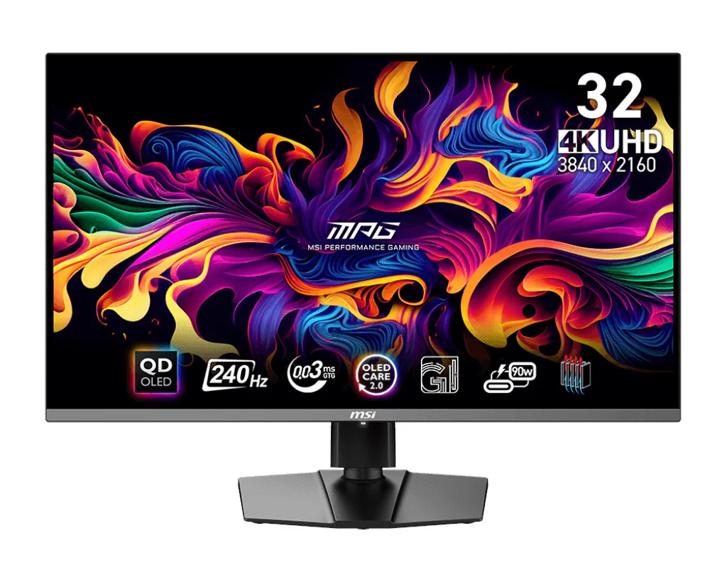 MSI MPG 321URX 31,5" QD-OLED 4K 240Hz Monitor