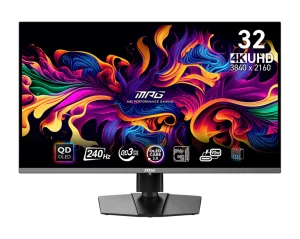 MSI MPG 321URX 31,5" QD-OLED 4K 240Hz Monitor