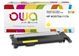 Toner HP W2072A 117A žlutý 700 stran (OWA Armor)