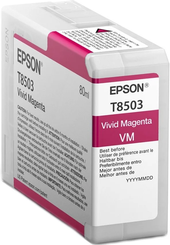 Inkoustová náplň Epson T85030N purpurová foto 80 ml