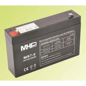 Pb akumulátor MHPower VRLA AGM 6V/7Ah (MS7-6)
