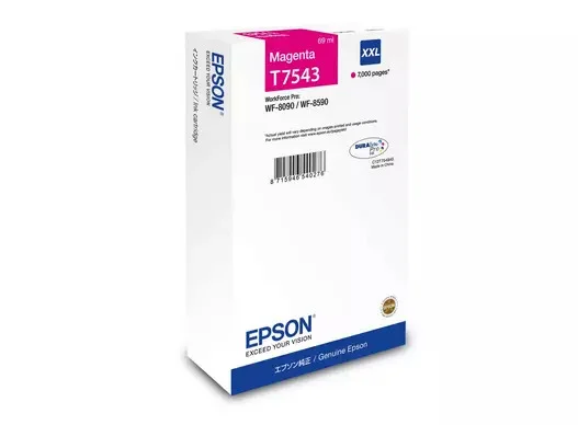 Inkoustová náplň Epson WF-8x90 purpurová XXL