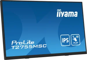 27" iiyama T2755MSC-B1:IPS,FHD,PCAP,Webcam - obrázek 6