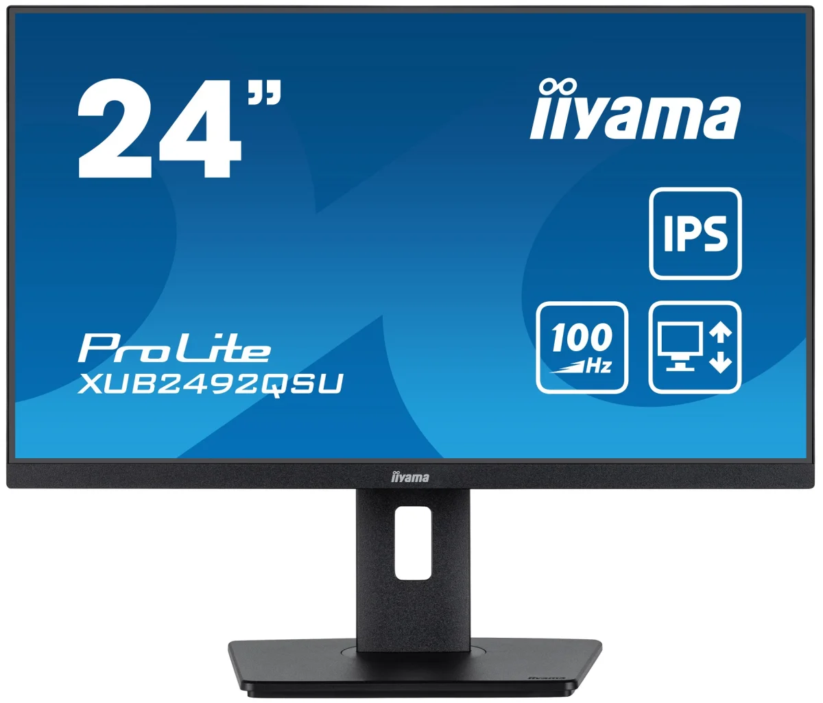 IIYAMA ProLite XUB2492QSU-B1 23,8" IPS QHD 100Hz 0,5ms