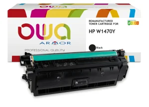 Toner HP W1470Y černý 42000 stran (OWA ARMOR)