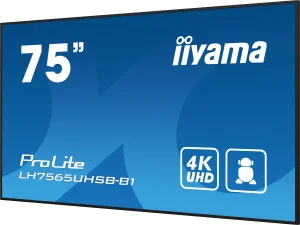 75" iiyama LH7565UHSB-B1:IPS,4K UHD,Android,24/7 - obrázek 2