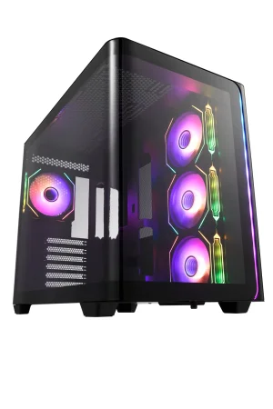 FSP M580-BA/Midi Tower/Transpar./Černá - obrázek 4