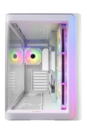 FSP M580-WA/Midi Tower/Transpar./Bílá - obrázek 2