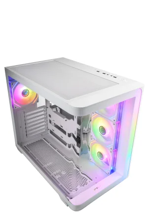 FSP M580-WA/Midi Tower/Transpar./Bílá - obrázek 7