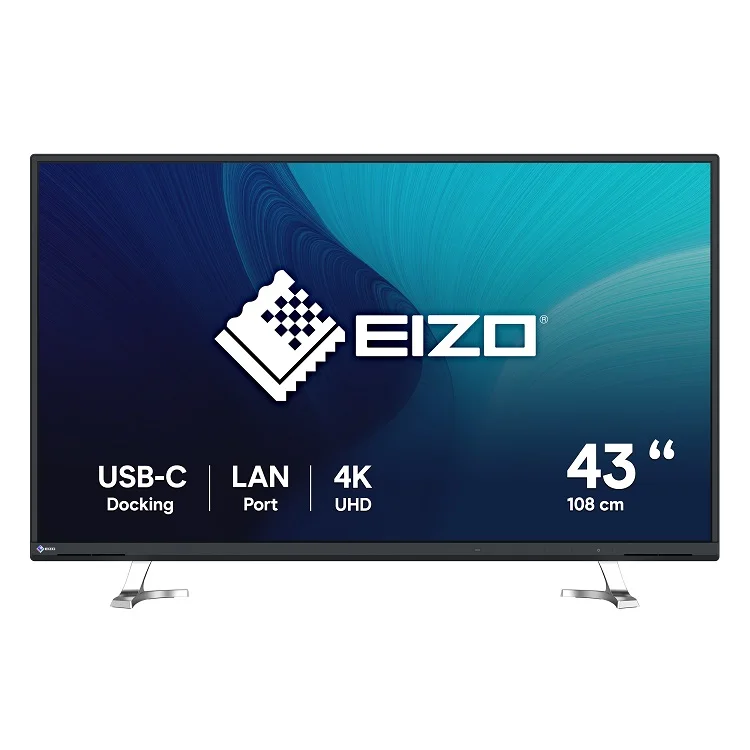 EIZO FlexScan EV4340X-BK 43" 4K IPS USB-C KVM