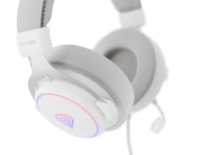Herní sluchátka s mikrofonem Genesis NEON 764/7.1/USB/Drát/Stand/Bílá - obrázek 3
