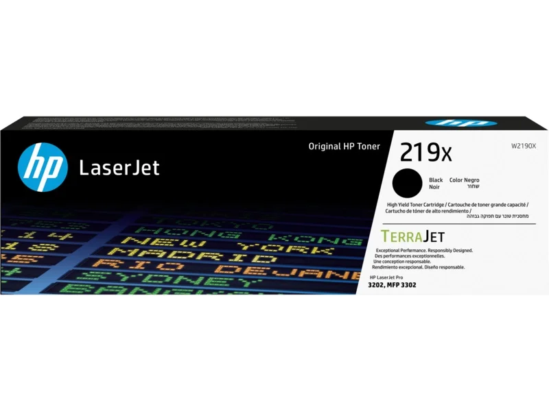 Toner HP W2190X (219X) černý 3200 stran originální