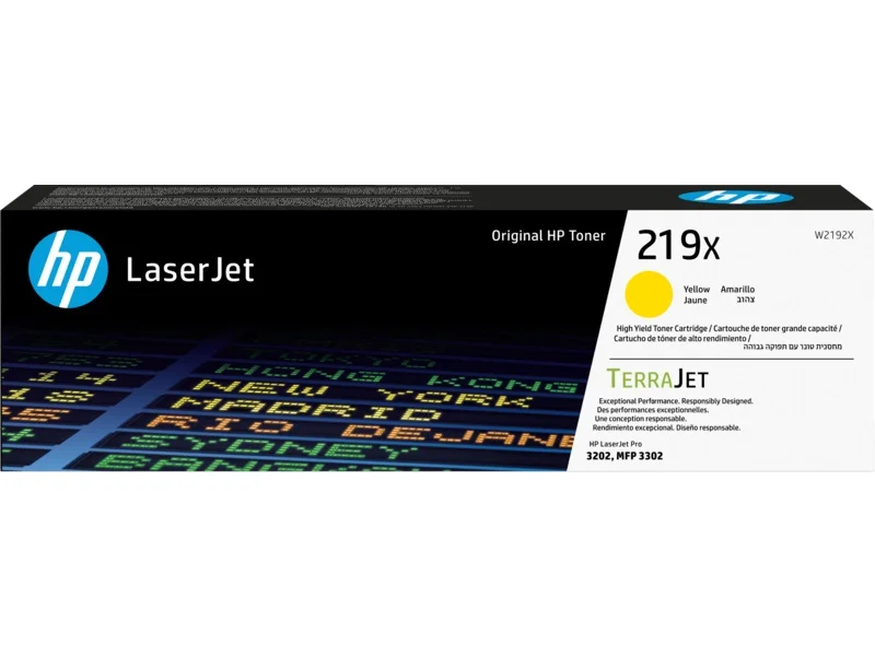 Toner HP W2192X žlutý originální
