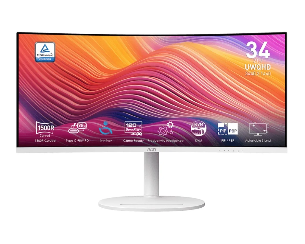 MSI Modern MD342CQPW 34" VA wQHD 120Hz 1ms bílý