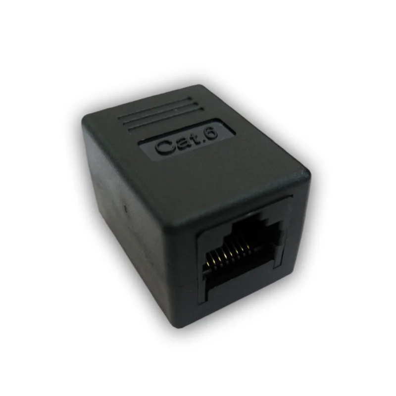 DATACOM Spojka UTP CAT6 2xRJ45 (8p8c) přímá černá