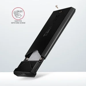 AXAGON EEM2-UB2, USB-C 10Gbps - M.2 NVMe SSD ARROW box, černý - obrázek 10