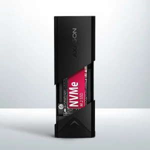 AXAGON EEM2-UB2, USB-C 10Gbps - M.2 NVMe SSD ARROW box, černý - obrázek 8