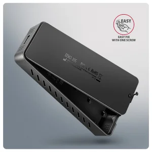 AXAGON EEM2-20G, USB-C 20Gbps - M.2 NVMe SSD kovový ARMORED box - obrázek 5