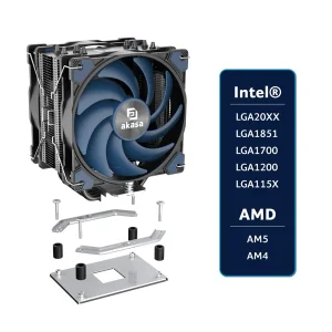 AKASA chladič CPU - Alucia Bundle - obrázek 3