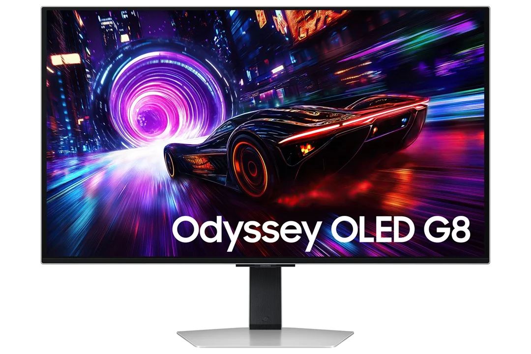 Samsung Odyssey OLED G8 32" 4K UHD 240Hz 0,03ms Silver