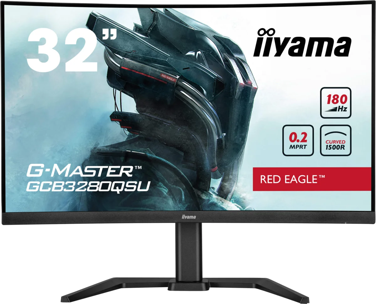 IIYAMA G-Master GCB3280QSU-B2 31,5" QHD VA 180Hz Gaming Monitor