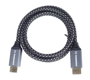PremiumCord DP 1.4 kabel 8K, kov, zlacený, 5m - obrázek 3