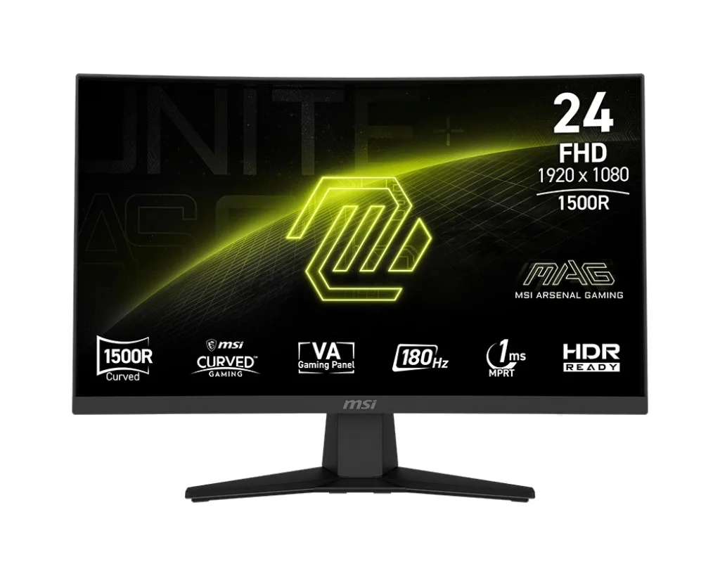 MSI MAG 244C 23.6" VA FHD 180Hz 1ms