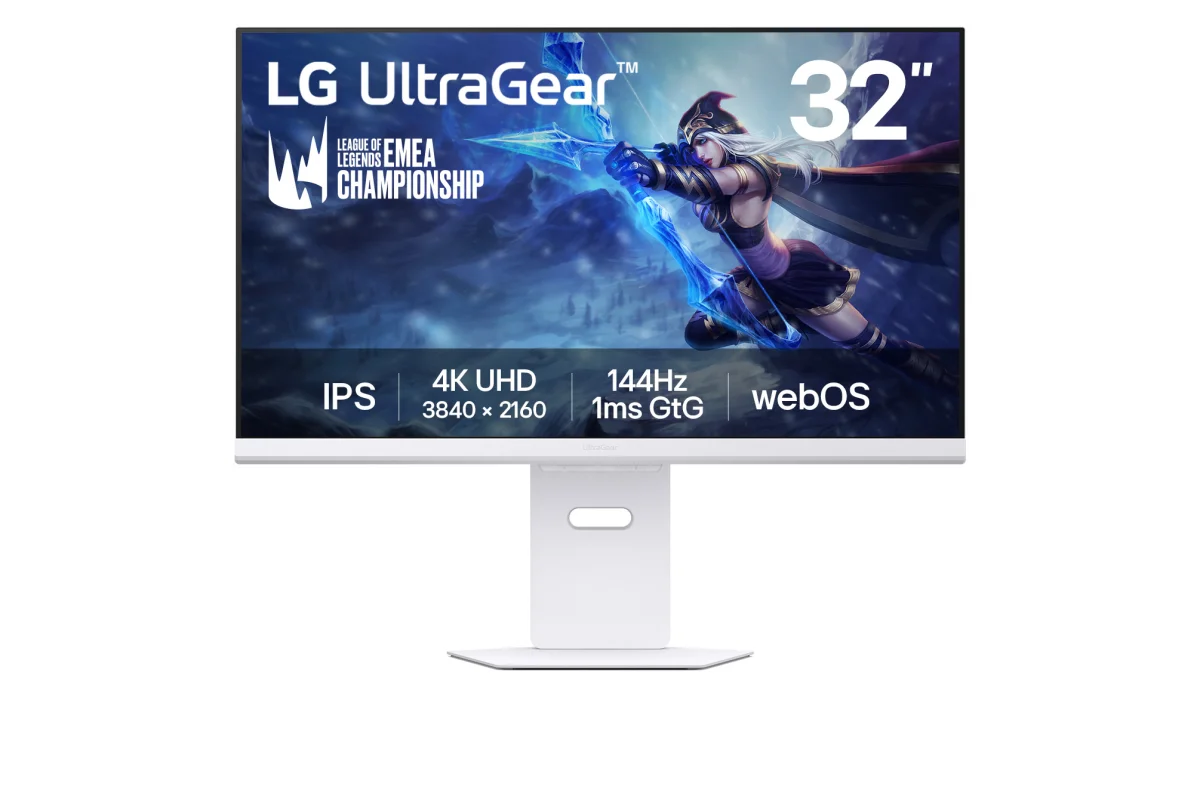 LG UltraGear 32G810SA-W 31,5" IPS 4K UHD 144Hz 1ms White