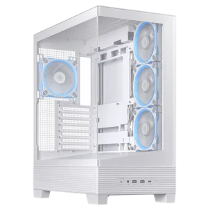 ASUS case A31 PLUS TG ARGB FANS white
