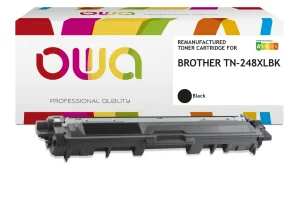 OWA Armor toner kompatibilní s Brother TN-248XL BK, 3000st, černá/black