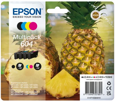 EPSON Multipack 4-colours 604 Ink