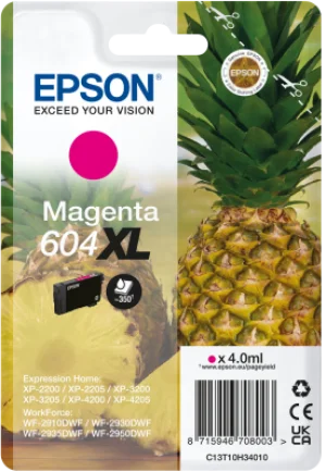 Inkoustová náplň Epson 604XL purpurová