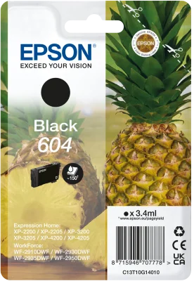 Inkoustová náplň Epson 604 T10G1 černá