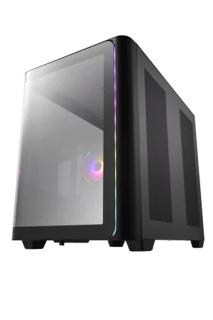 FSP M580-BP/Midi Tower/Transpar./Černá - obrázek 4